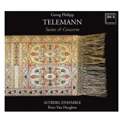 CD Georg Philipp Telemann: Ouvertüren D-dur Twv 55:d18, D-dur Twv 55:d23, A-moll Twv55:a4