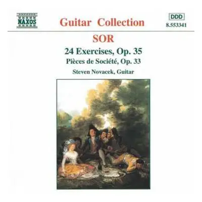 CD Fernando Sor: 24 Exercises, Op. 35 / Pièces De Société, Op. 33