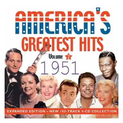 4CD Various: America's Greatest Hits 1951 (Expanded Edition)