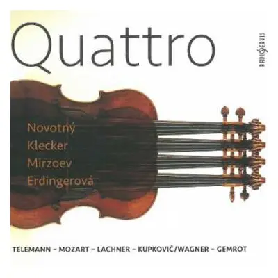 CD Novotný: Telemann, Mozart, Lachner, Kupkovič,