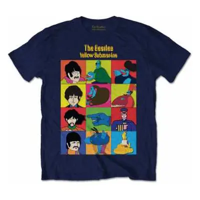 Tričko Yellow Submarine Characters L