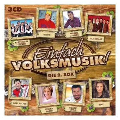 3CD Various: Einfach Volksmusik! Die 2. Box