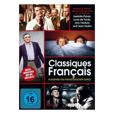 3DVD Various: Classiques Francais - Klassiker Des Französischen Kinos