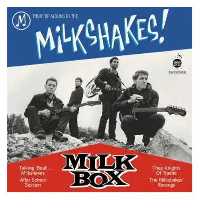 4CD/Box Set Thee Milkshakes: Milk Box