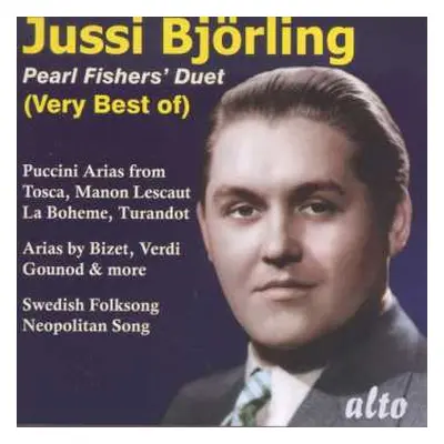 CD Georges Bizet: Jussi Björling - Pearl Fisher's Duet