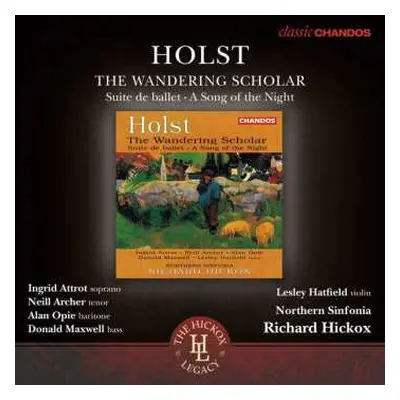 CD G. Holst: The Wandering Scholar Op.50