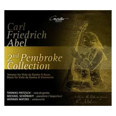 2CD Carl Friedrich Abel: Sonaten Für Viola Da Gamba