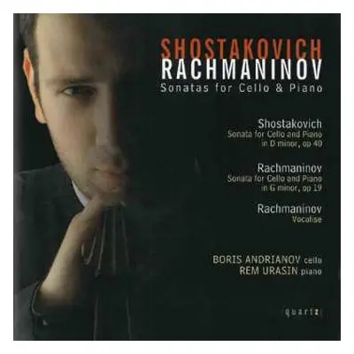 CD Dmitri Schostakowitsch: Sonate Für Cello & Klavier Op.40