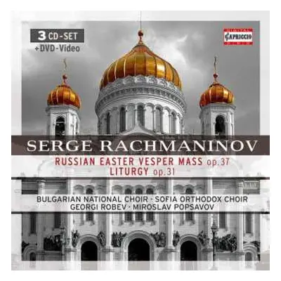 3CD/DVD Sergej Rachmaninoff: Liturgie Des Hl.joh.chrysostomus Op.31