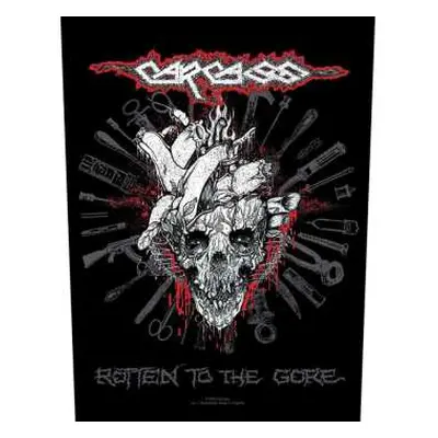 Carcass Back Patch: Rotten To The Gore