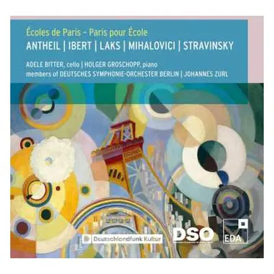 CD Jacques Ibert: Ecoles De Paris - Paris Pour Ecole