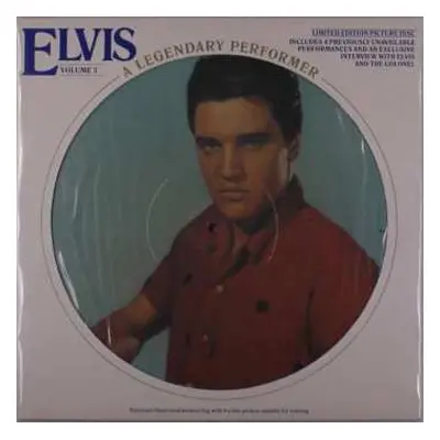 LP Elvis Presley: A Legendary Performer - Volume 3 LTD | PIC