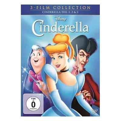 3DVD Various: Cinderella Teil 1-3