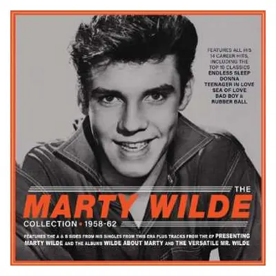 2CD Marty Wilde: The Marty Wilde Collection 1958-62