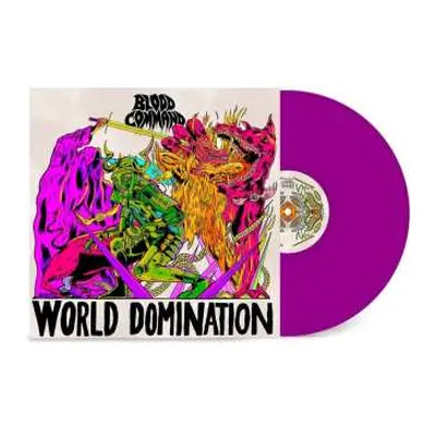 LP Blood Command: World Domination (neon Violet Vinyl)