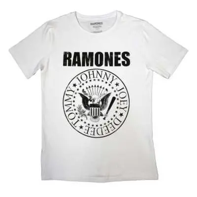 Ramones Ladies T-shirt: Presidential Seal (medium) M