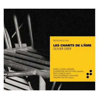 CD Olivier Greif: Les Chants de L'âme