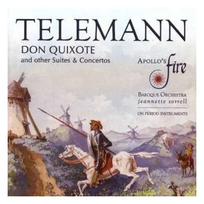 CD Georg Philipp Telemann: Bourlesque De Quixotte-ouvertüre Twv 55