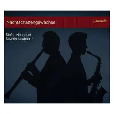 CD Johann Sebastian Bach: Stefan Neubauer & Severin Neubauer - Nachtschattengewächse