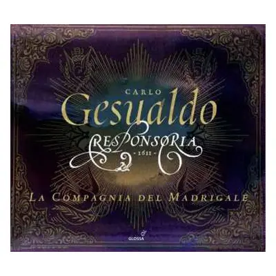 3CD Carlo Gesualdo: Responsoria 1611