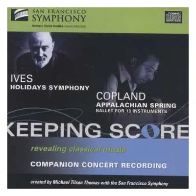 CD Aaron Copland: Holidays Symphony; Appalachian Spring