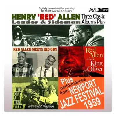 2CD Henry "Red" Allen: Three Classic Albums Plus