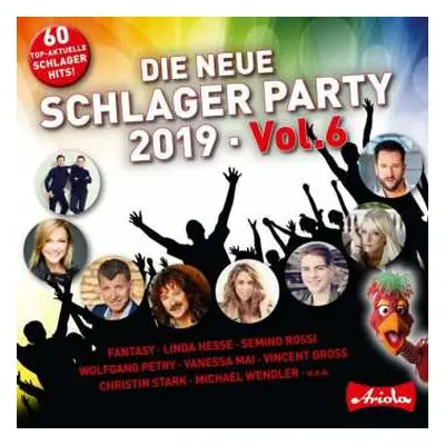 3CD Various: Die Neue Schlager Party Vol. 6