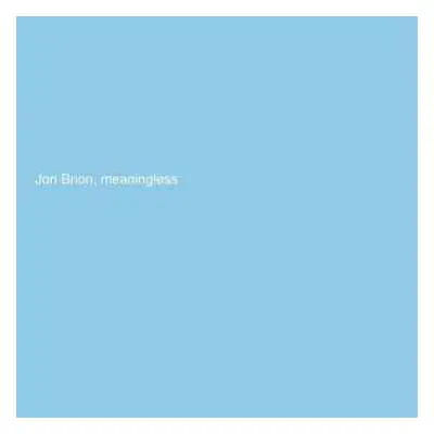 CD Jon Brion: Meaningless