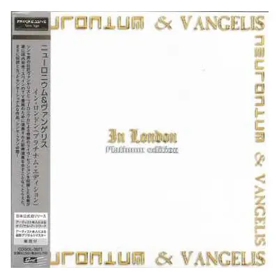 CD Vangelis: In London (Platinum Edition)