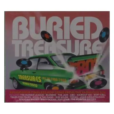 3CD Various: Buried Treasure The 80s (Rediscover Timeless Pop Gems From The Fabulous 80s)