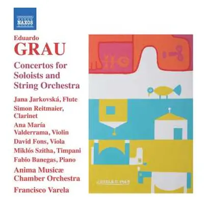 CD Eduardo Grau: Concerto Of "yuste" Op.88 Für Violine,klavier,pauken,streichorchester