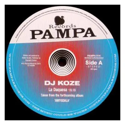 LP DJ Koze: La Duquesa / Burn With Me