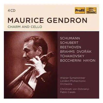 4CD Robert Schumann: Maurice Gendron - Charm And Cello