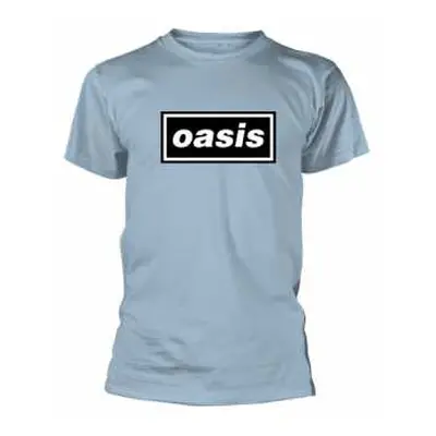 Tričko Decca Logo Oasis (light Blue) XL