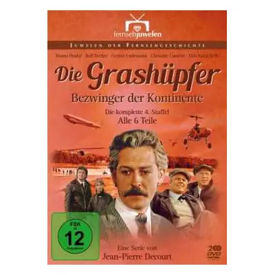 2DVD Various: Die Grashüpfer Staffel 4 - Bezwinger Der Kontinente