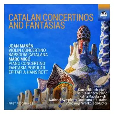 CD National Symphony Orchestra Of Ukraine: Catalan Concertinos And Fantasias