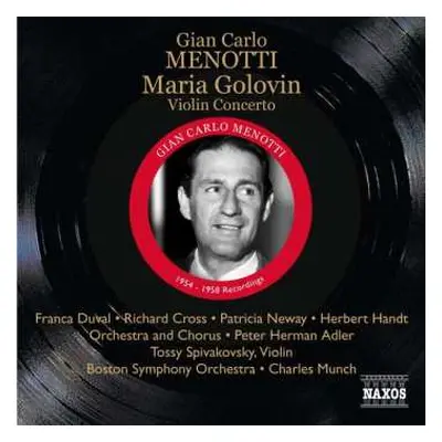 2CD Charles Munch: Maria Golovin / Violin Concerto