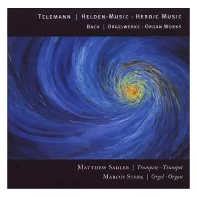 CD Bach/telemann: 12 Marches Heroiques Für Trompete & Orgel