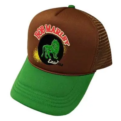 Bob Marley Unisex Mesh Back Cap: Exodus Lion