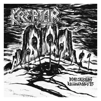 LP Kreator: Bonecrushing Rehearsals 1985 (black Vinyl)