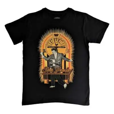 Sun Records Unisex T-shirt: Elvis Dancing (x-large) XL