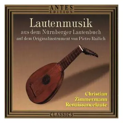 CD Various: Christian Zimmermann,renaissancelaute