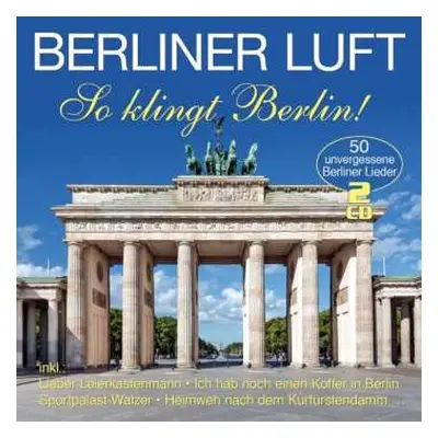 2CD Various: Berliner Luft ? So Klingt Berlin