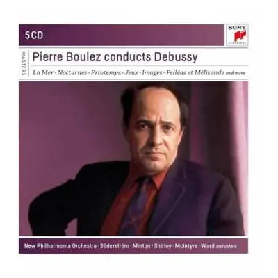 5CD Claude Debussy: Pierre Boulez Conducts Debussy