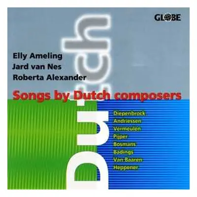 CD Various: Songs By Dutch Composers