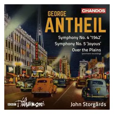 CD George Antheil: Symphonien Nr.4 & 5