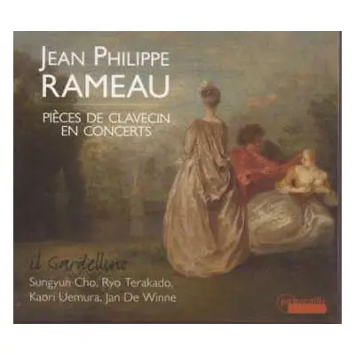 CD Jean-Philippe Rameau: Pieces De Clavecin En Concerts Nr.1-5