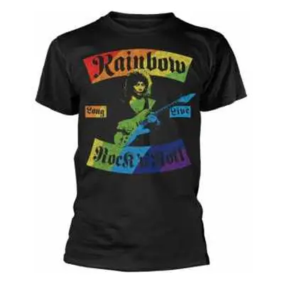 Tričko Long Live Rnr Rainbow XL