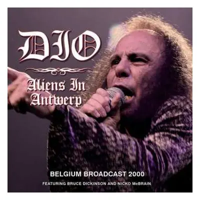 2LP Dio: Aliens In Antwerp (clear/black Splatter Vinyl)