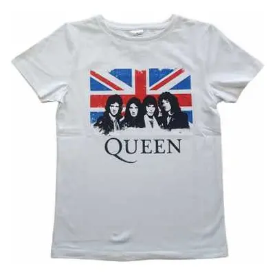 Queen Kids T-shirt: Vintage Union Jack (13-14 Years) 13-14 let